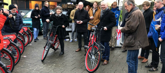 Deelfietsen op Leiden Bio Science Park