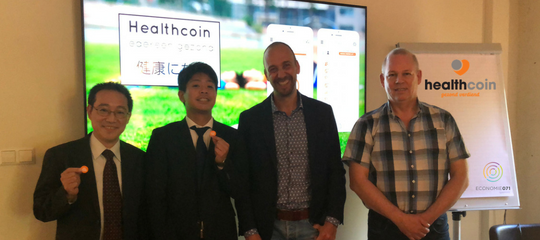 Interesse uit Japan voor vitaliteitsaanpak Leidse regio met Healthcoin