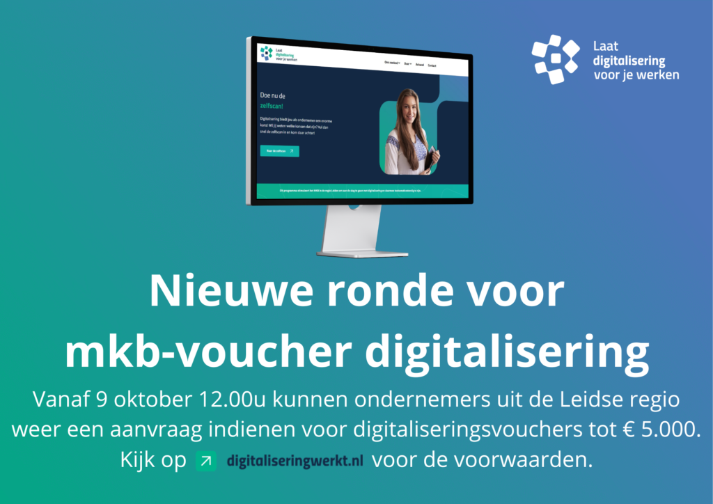 Laat digitalisering voor je werken